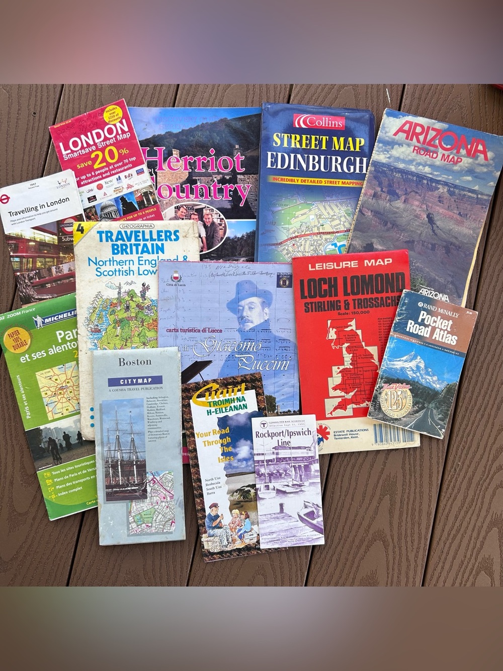 Vintage Maps Europe and USA
